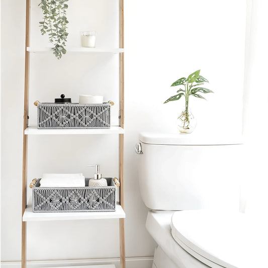 Riwaaya Macramé Storage Basket - Home & Living - That Corner Store