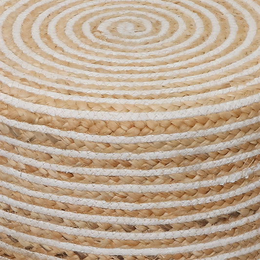 Dhaari Spiral Jute Stool - Home & Living - That Corner Store