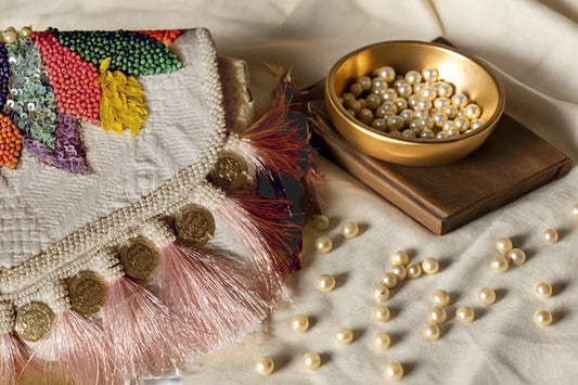Noor Pearl Clutch - Accessories - That Corner Store
