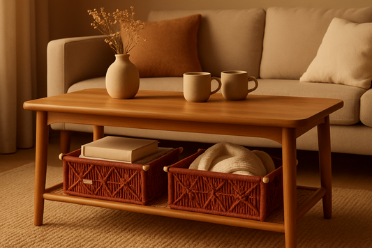 Riwaaya Macramé Storage Basket