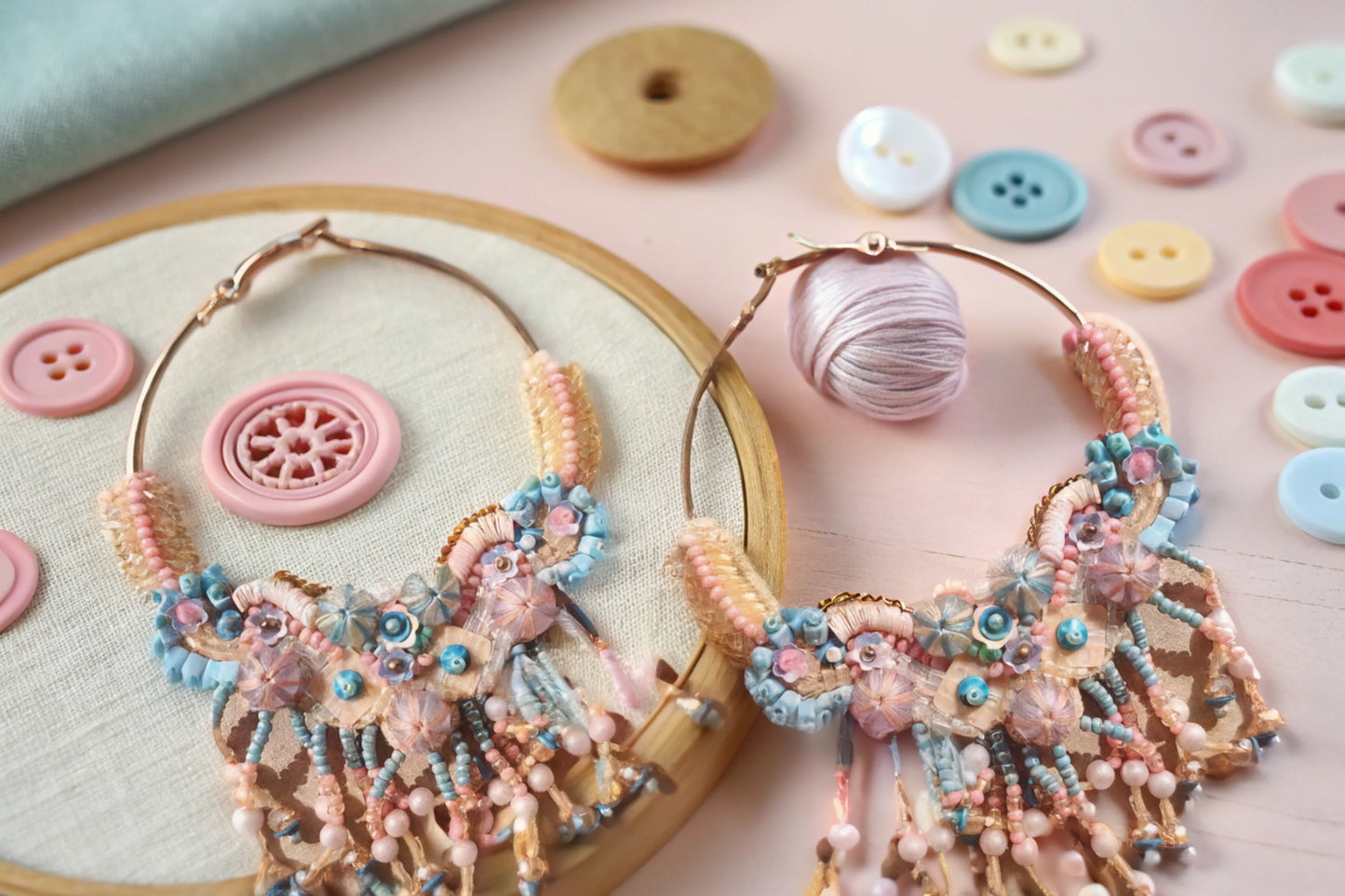 Pastel Bloom Hoops - Accessories - That Corner Store