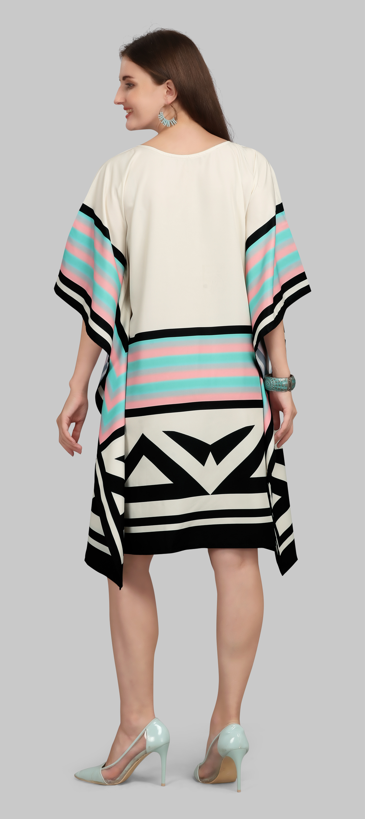 Verdant Veil Kaftan