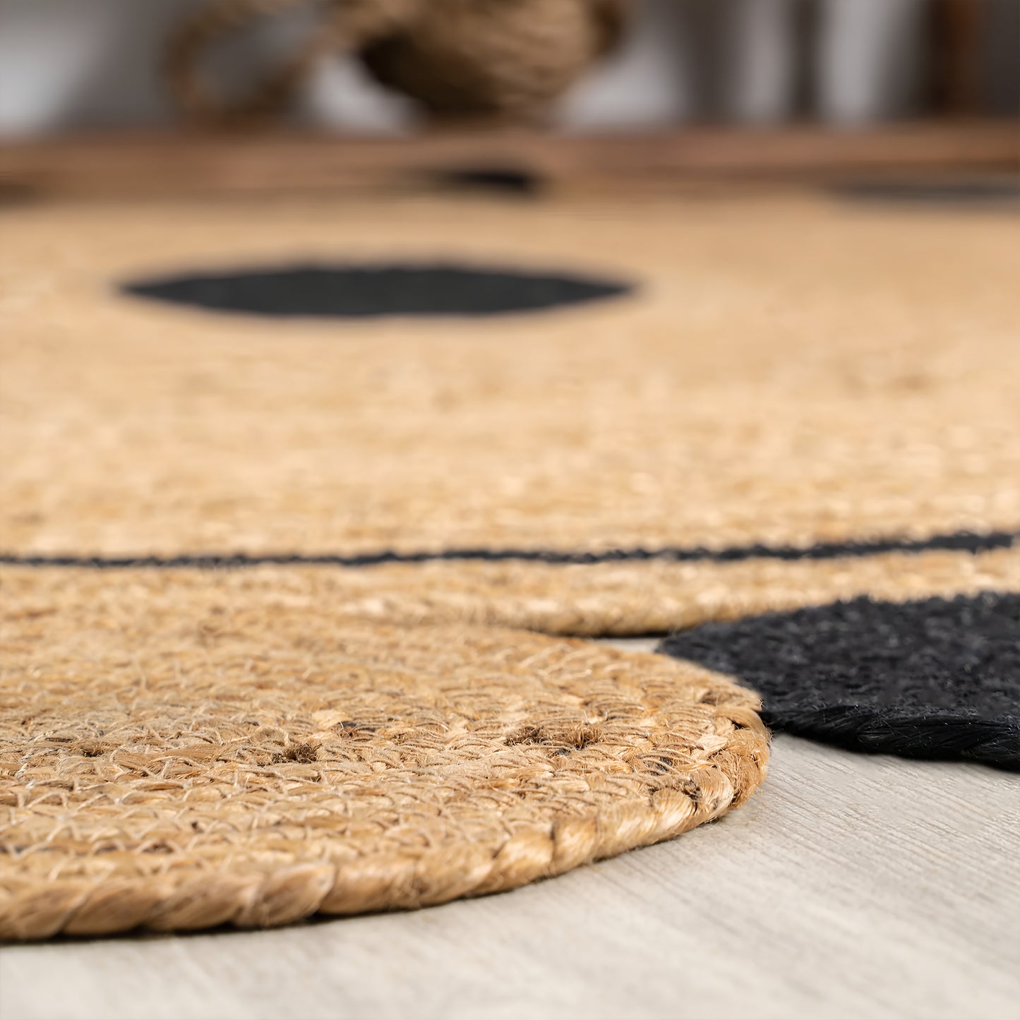 Tara – The Solar Bloom Jute Rug