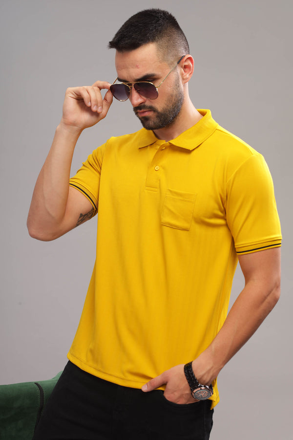 Sunny Spark Mens Polo Shirt
