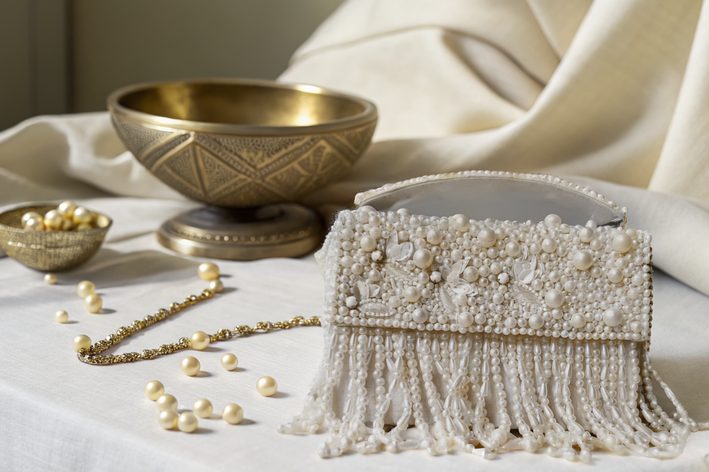 Sundaze Pearl Clutch