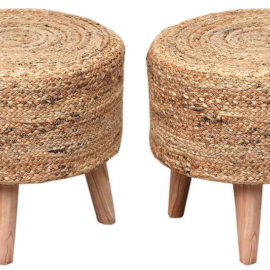 Prakriti Braided Jute Stool