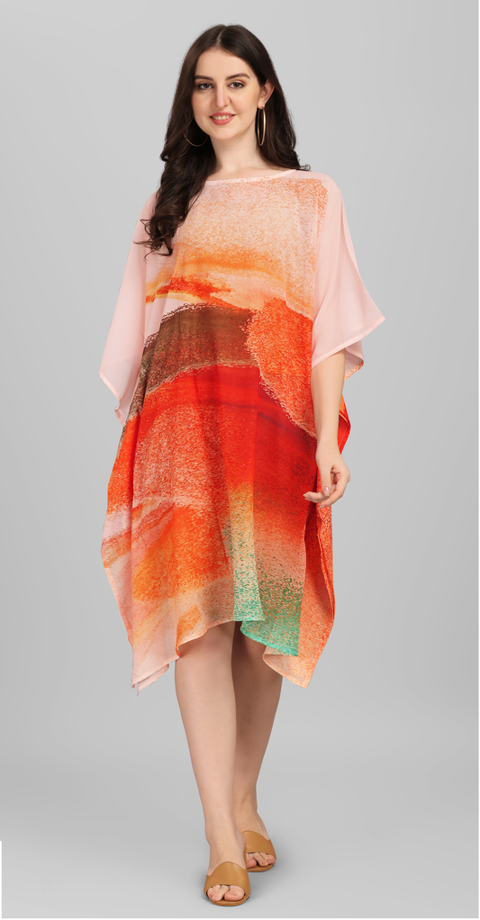 Tide Whisper Kaftan Dress