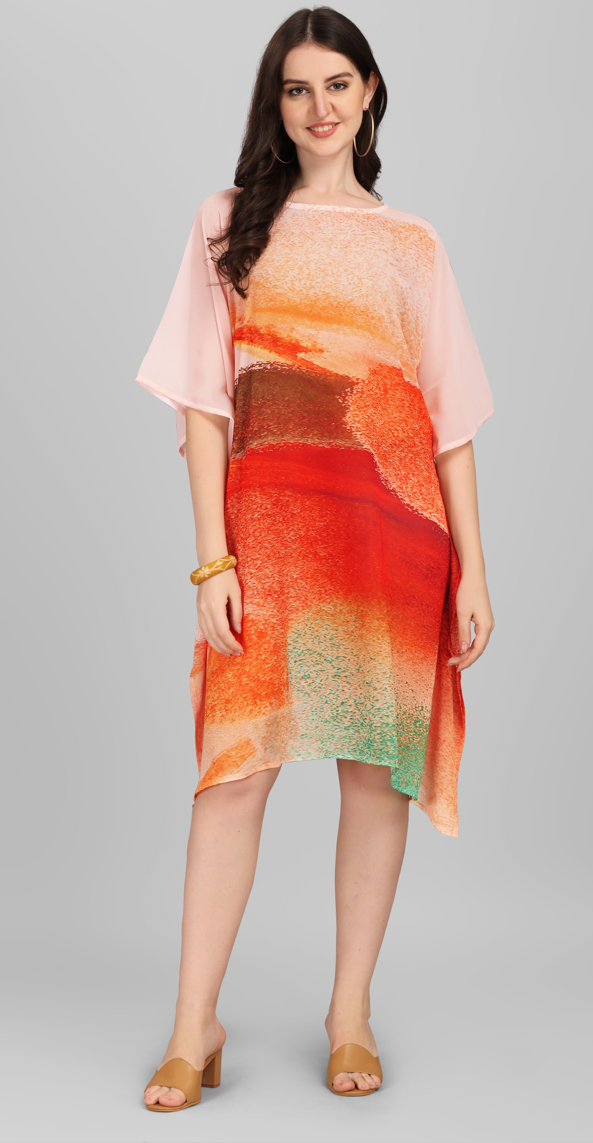 Tide Whisper Kaftan Dress