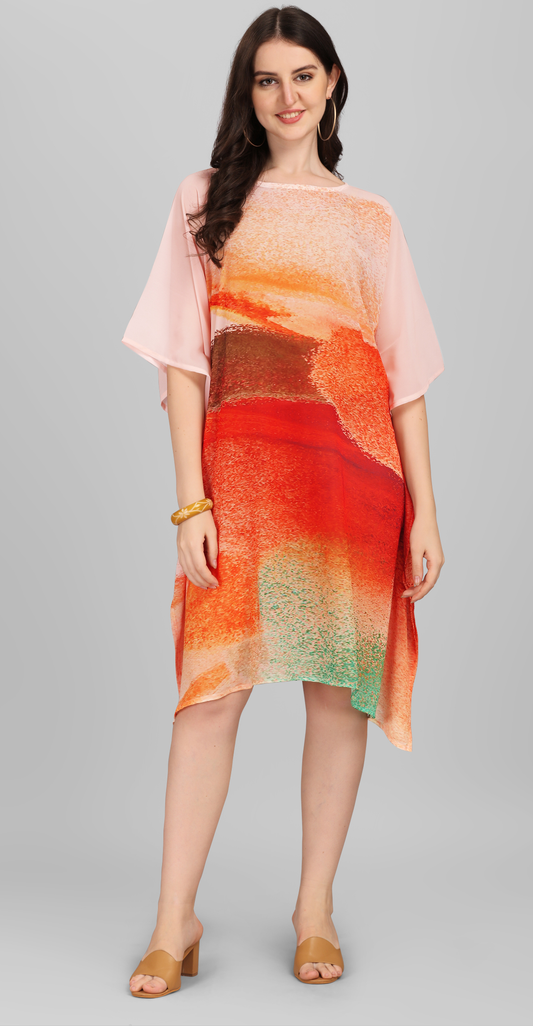Tide Whisper Kaftan Dress