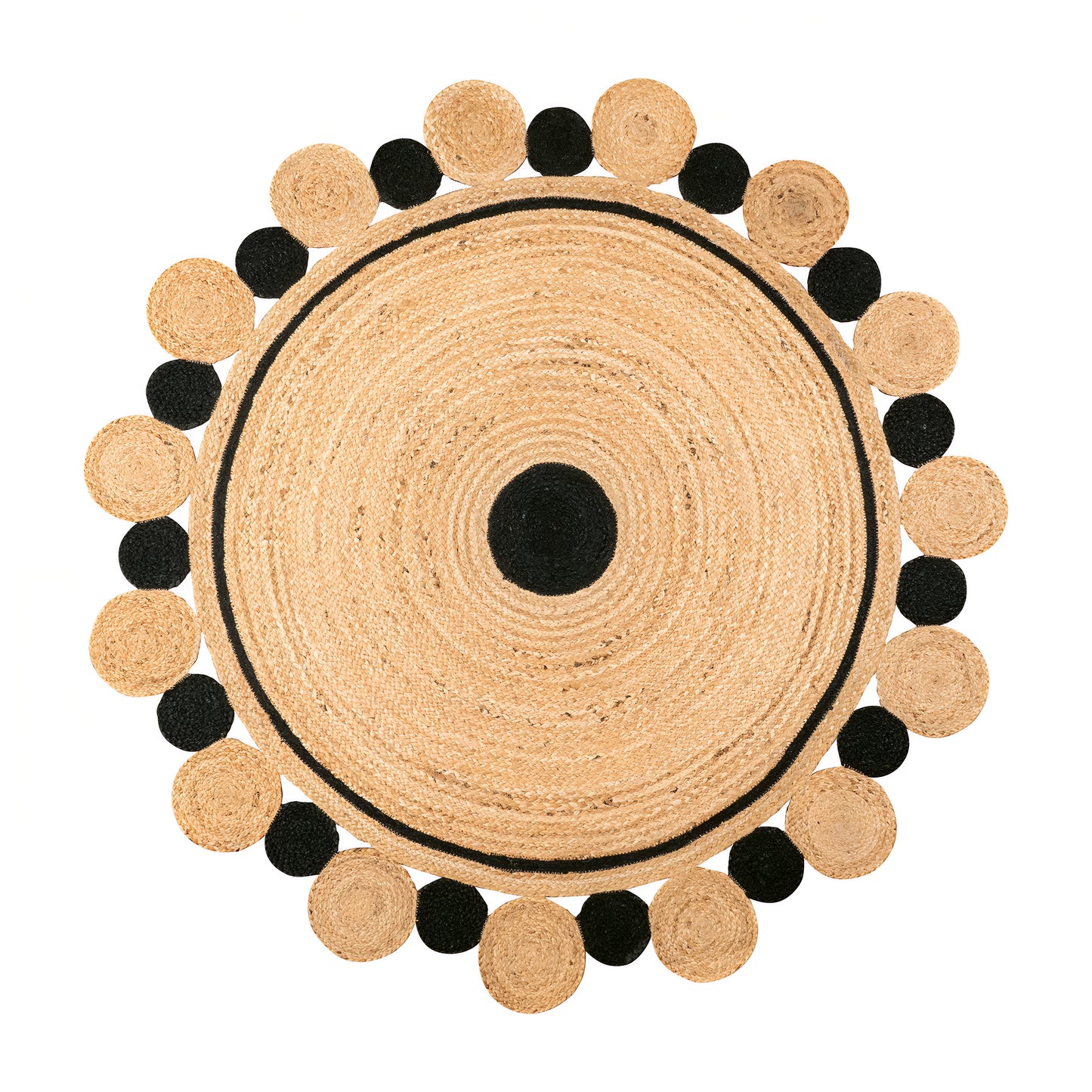 Tara – The Solar Bloom Jute Rug