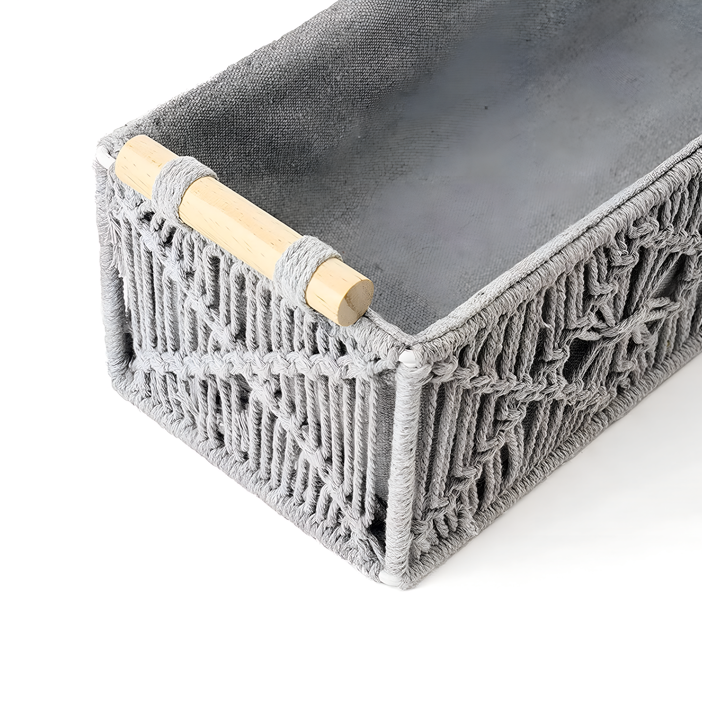Riwaaya Macramé Storage Basket