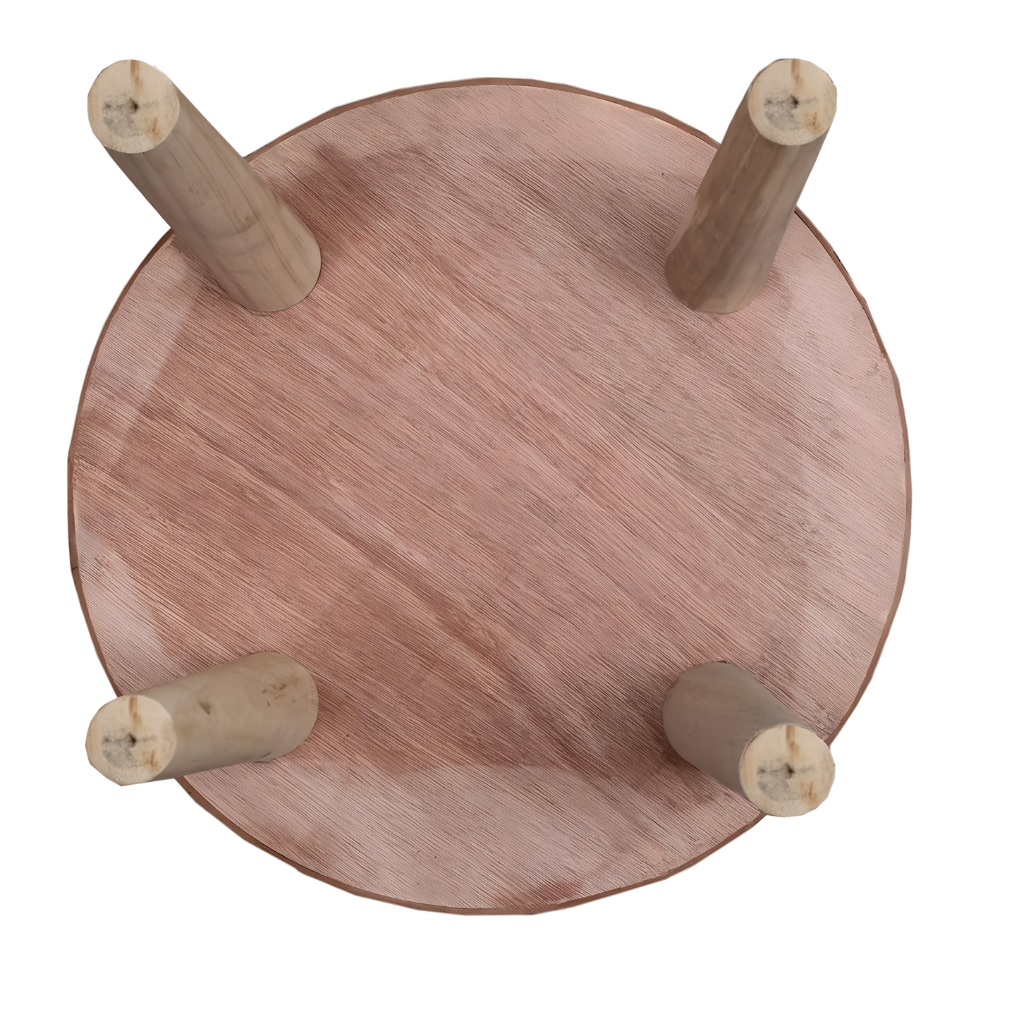 Kaalika Striped Jute Accent Stool