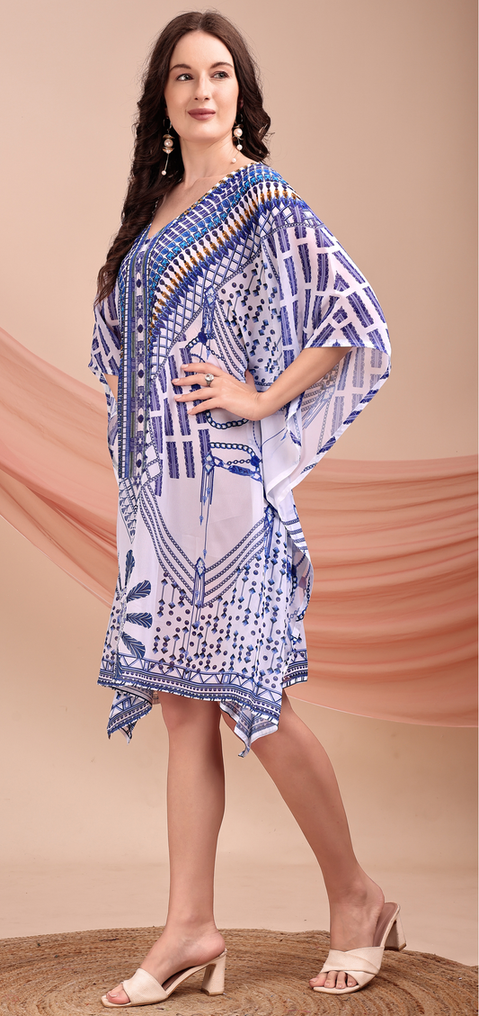 Midnight Drift Kaftan
