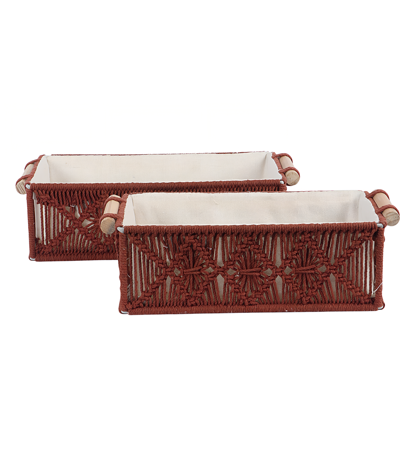 Riwaaya Macramé Storage Basket