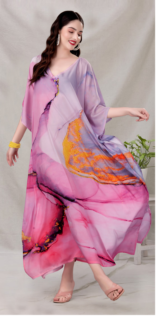 Stardust Bloom Kaftan