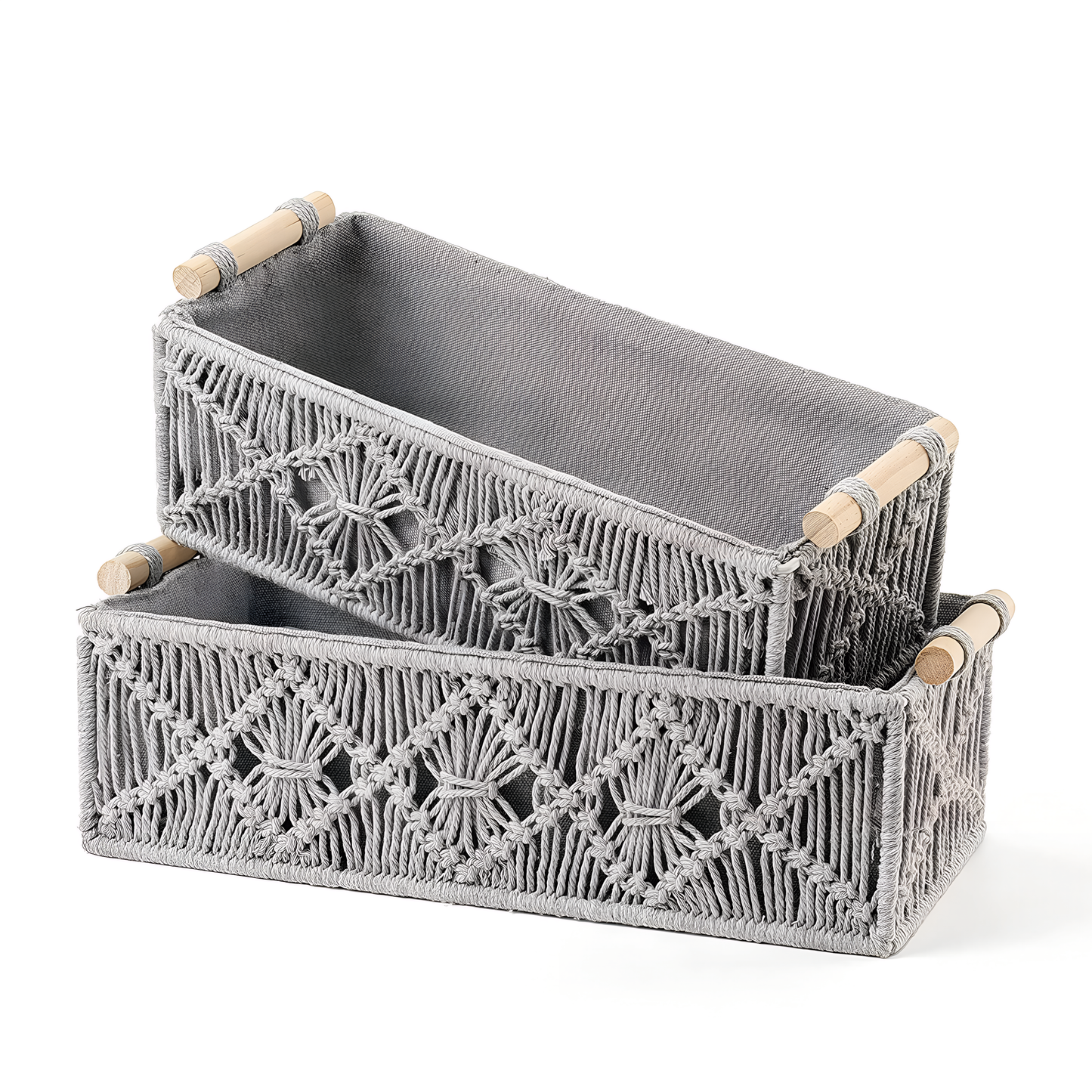 Riwaaya Macramé Storage Basket