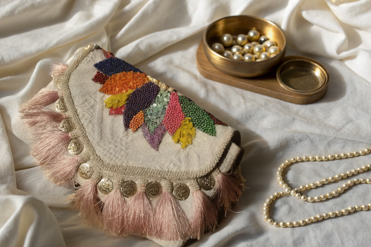 Noor Pearl Clutch