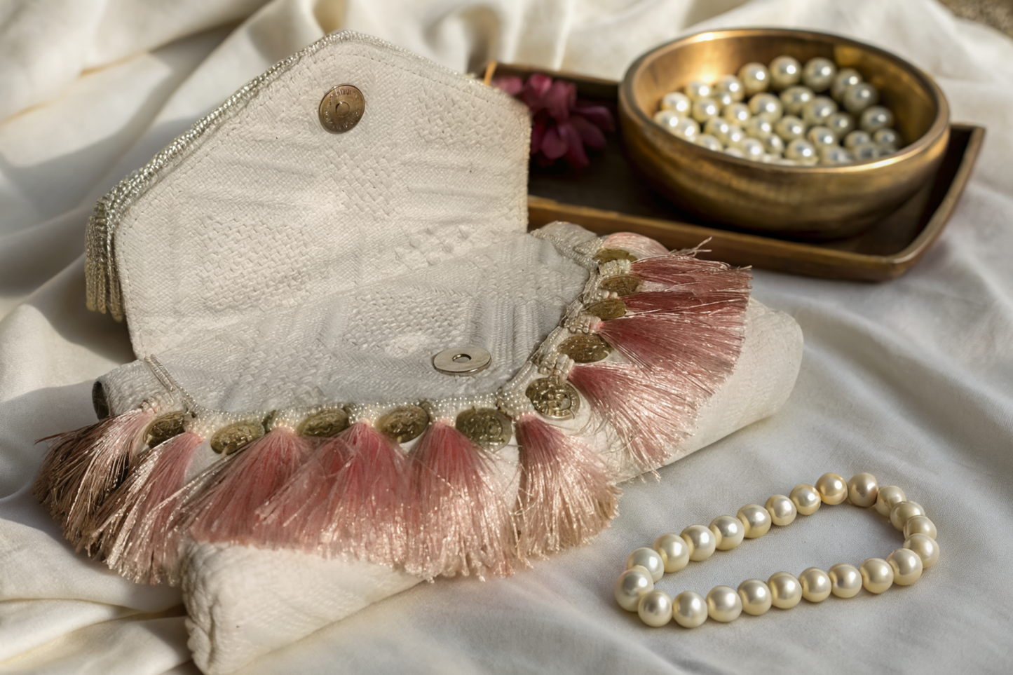 Noor Pearl Clutch