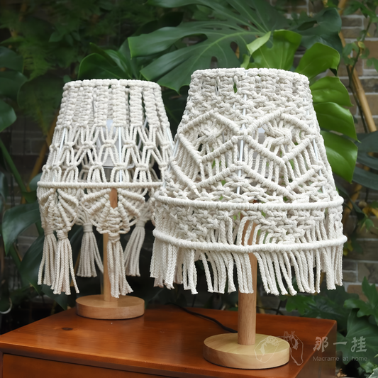 Amara Macramé Table Lamp