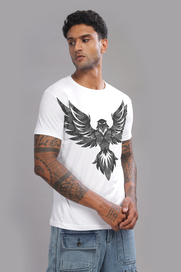 Zenpheonix - 100% Cotton Crewneck Half Sleeve Unisex T-Shirt