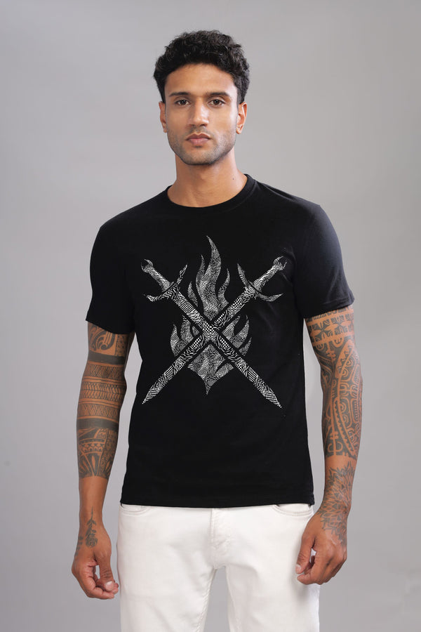 Soul Blade - 100% Cotton Crewneck Half Sleeve Unisex T-Shirt