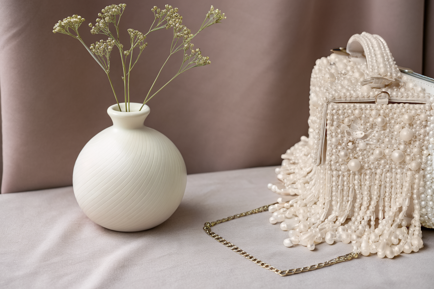 Sundaze Pearl Clutch